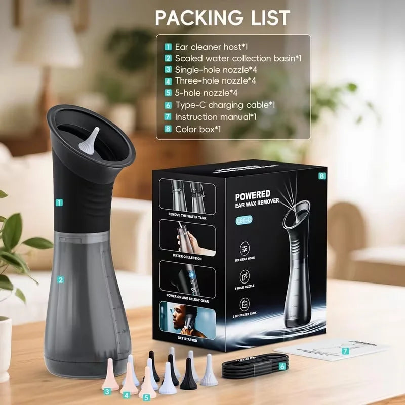 BodyRestoreHub™ Electric Ear Cleaning Device