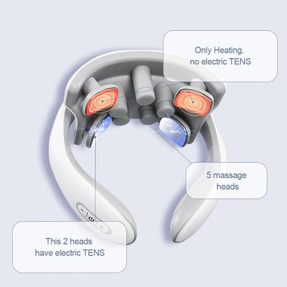 BodyRestoreHub™ Heated Neck Massager with TENS