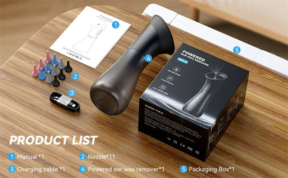 BodyRestoreHub™ Electric Ear Cleaning Device