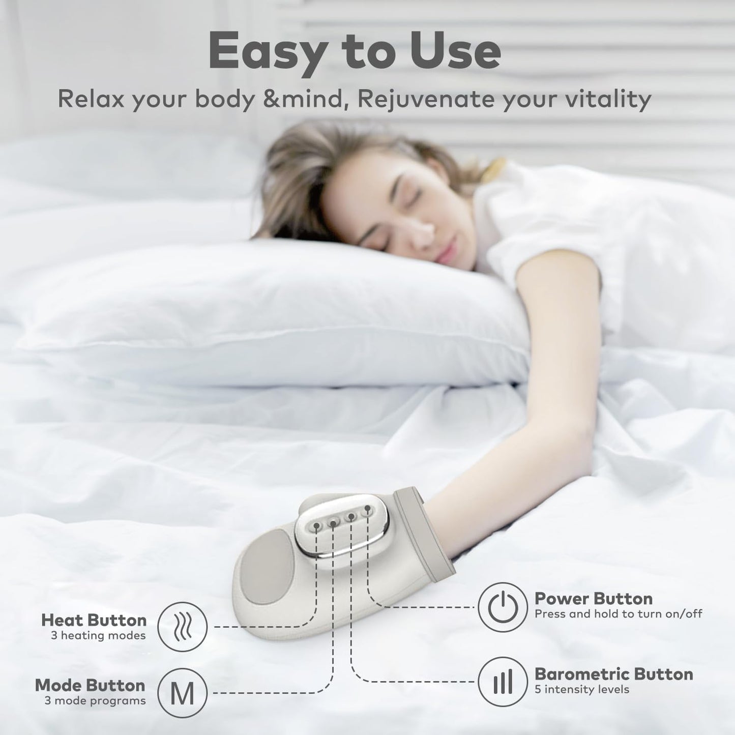 BodyRestoreHub™ Hand Massager