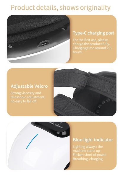 BodyRestoreHub™ Heated Knee Massager