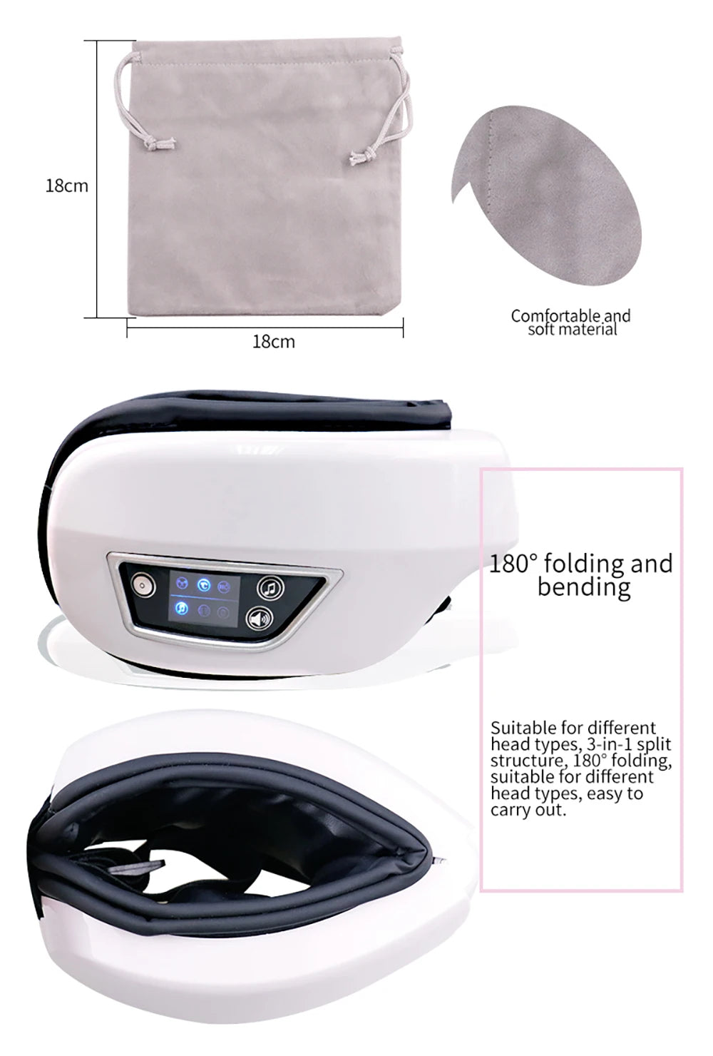 BodyRestoreHub™ Heated Eye Massager