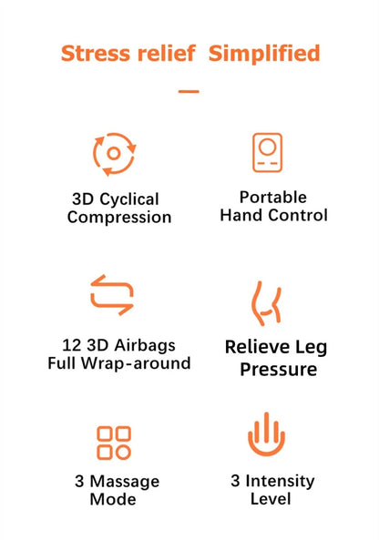 BodyRestoreHub™ Pneumatic Leg Massager