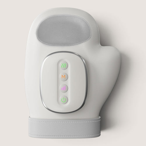 BodyRestoreHub Hand Massager — front view with air compression