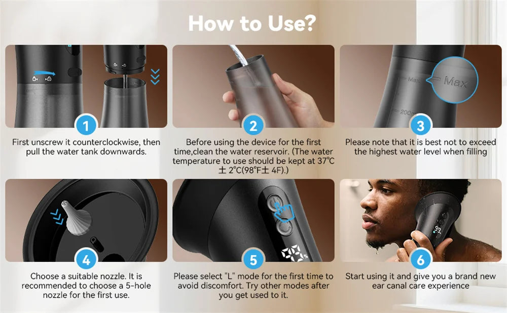 BodyRestoreHub™ Electric Ear Cleaning Device