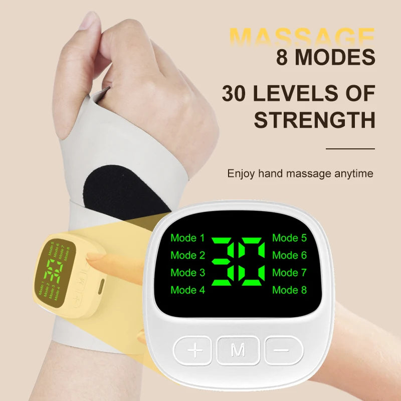 Cordless Electric Wrist Massager – USB Vibration Relief