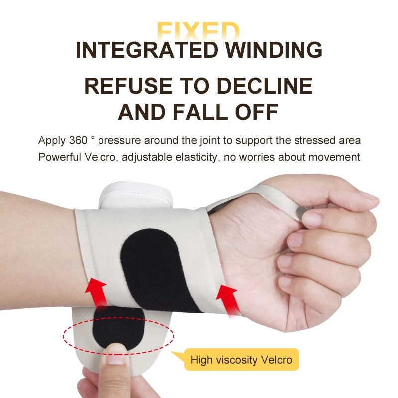 Cordless Electric Wrist Massager – USB Vibration Relief