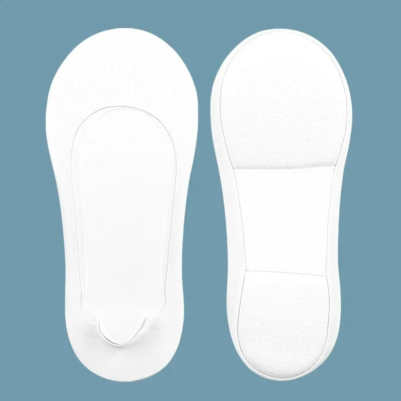 White Color Women’s Sponge Insole Pads For Shock Absorbing Support